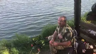Классный клёв на большом водоёме