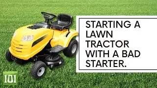 Troubleshooting a Bad Starter :Revive Your Lawn Mower: