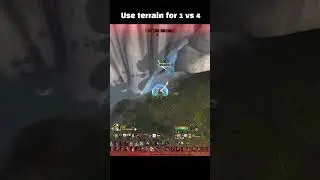 Use the terrain to win 1vs4 - WoW: Dragonflight Battleground PVP