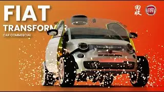 Fiat Arbath car Commercial / WEEKEND PROJECT No. 1 #blender3d