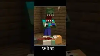 Scary Zombie in Minecraft 