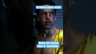 Daredevil father made a bad choice! #marvelstudios #marvel #firsttimewatching
