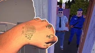 PRISON SENTENCE - PRISON TATTOOS ON THE HANDS - My Summer Car Story [S2] 