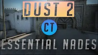 CS:GO Dust 2 Ultimate Utility Guide on CT Side | 2020 128tick