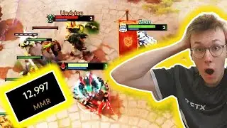 When you are about to hit 13k and enemy team picks undying
