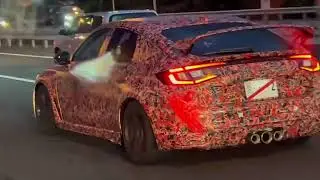 2023 Civic Type-R test mules spied