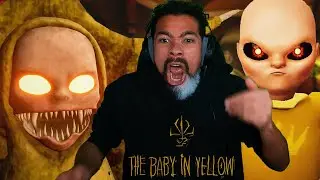 GET THIS F#%KING KID AWAY FROM ME!! LITTLE B%TCH A DEMON! | Baby in Yellow (*NEW* Black Cat Update)