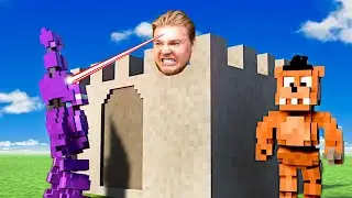 BUNKER BAUEN um FREDDY zu ÜBERLEBEN! (Teardown Mods)