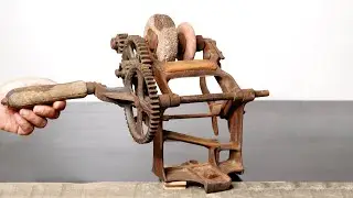 Rusty Grindstone Restoration