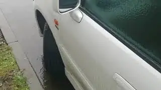В Анапе прошел “ледяной дождь”