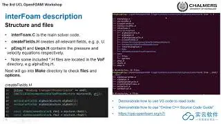 Writing a new solver with extended functions (Minghao Li, Chalmers University of Technology)