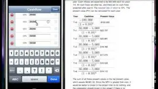 Financial Calculator NPV and IRR