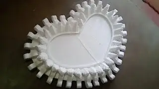 Thermocol ❤️ heart ❤️ design