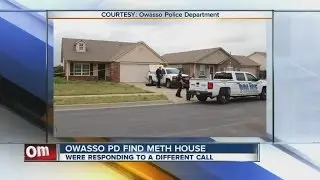 Owasso police discover home meth lab