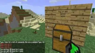Minecraft Plugins: TradeCraft: Shop Tutorial