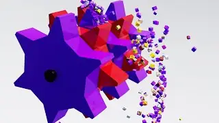 Box Simulation Impact Satisfying and relaxation
