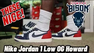 Nike Air Jordan 1 Low OG Howard Unboxing | Review | Sizing | On Feet.