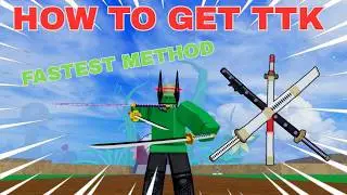FASTEST METHOD To Get TTK In Blox Fruits In 2026!