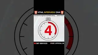 Html Quiz -Which extension used to save html code ? 