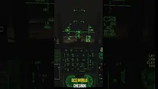 F-16CM Посадка в СМУ по путевым точкам