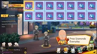 [ One Punch Man The Strongest Private Server ] Free Diamonds Everyday~