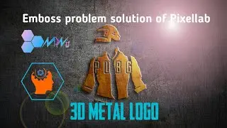 How to make Metal Logo on Android  PixelLab  & Photoshop Touch
