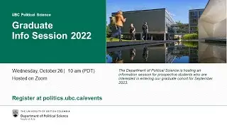 Graduate Info Session 2022
