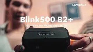The Saramonic Blink500 B2+ 2.4G Dual Wireless Microphone System