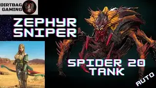 SPIDERS 20 AUTO TANK | ZEPHYR SNIPER BOSS! | Raid Shadow Legends Spiders Den 20 Tank