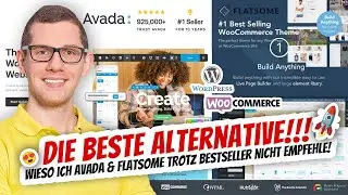 Beste WordPress Theme Alternative für FLATSOME & AVADA 😍 Bessere Alternative für Webseiten & Shops