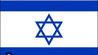 How to make Israel flag in python turtle 