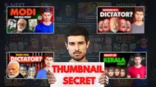 How to Make Thumbnail like Dhruv Rathee( Don't Miss This )