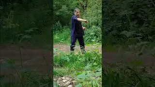 Школа  Девяти сокровищ ворот Дракона. Методы владения мечом цзянь. Наработка базовых методов.