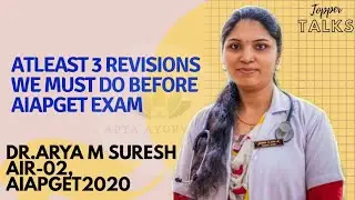 INTERVIEW WITH AIR 02 AIAPGET 2020:DR. ARYA M SURESH | #TOPPER TALKS #AYURVEDA #AIAPGET #COUNSELING