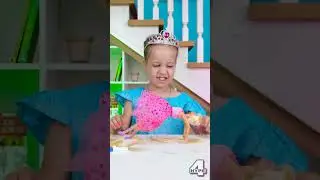 GIANT BARBIE REACTS! 😨| Shocking Toy Challenge Gone Wrong #shorts