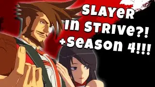 SEASON 4 & SLAYER IN STRIVE?! LIVE REACTION!!
