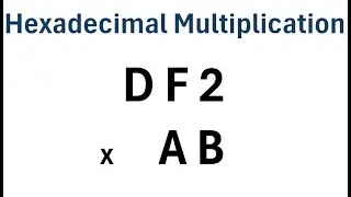 Hexadecimal Multiplication (Base 16)