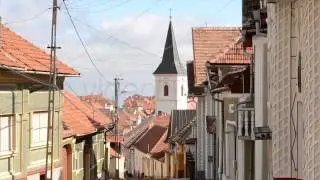 Stock Footage - A Mountain Village Hill Street | VideoHive