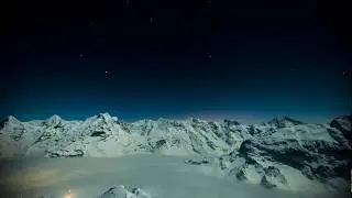 Timelapse Eiger, Mönch, Jungfrau