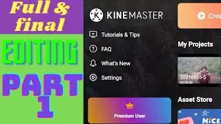 kinemaster basic tutorial