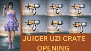 Juicer Uzi Crate Opening In BGMI | BGMI Uzi Crate Opening #uzi #bgmi #crateopening