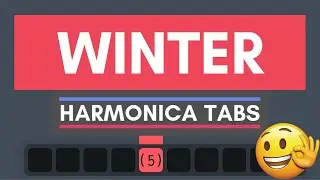 How to play WINTER on harmonica