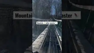 Mountain roller coaster at Blue mountain 🏔️