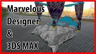 Marvelous Designer / 3DS Max / Camera Tracking / Boujou to 3ds max