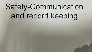 Intro to Respiratory Therapy (Saftey-Communication and Record Keeping)