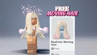 Roblox New FREE Moving Hair!😻💓 Get it NOW!✨*Working*