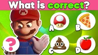 Guess the Hidden Figure | Super Mario Bros Movie - Fun Quiz🍄🍄
