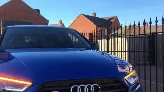 2017 Audi S3 Dynamic Indicators front and rear.