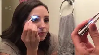 Удобный пинцет с подсветкой со встроенным фонариком