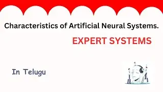 Characteristics of Artificial neural systems 